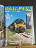 Railfan & Railroad Magazine Bound Volume 15  January - December 1996 Green