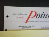 EMD Pointers 1964 December 1 Sand delivery All EMD locomotives