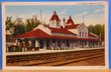 Postcard Northern Pacific Depot Bismarck North Dakota UNDATED