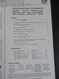 Modern Railroads 1957 January Statistics 1956 Plans 1957
