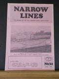 Narrow Lines Journal #32 1985 April Baldwin on the Layout