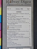 Railway Digest of Developments and Comments 1956 January V11 #1