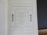 History of The Chicago Milwakuee and St. Paul Railway Hard Cover 1901