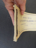 South & North Alabama R.R. Condensed Profile Map 1948