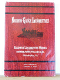 Narrow Gauge Locomotives Baldwin 1877 Catalog DJ REPRINT