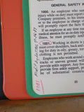 Norfolk Southern Safety and General Conduct Rules 1989 1990