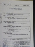 Dixie Line Magazine Louisville & Nashville Historical Society  1992 April