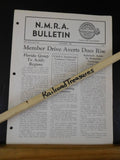 NMRA Bulletin 1959 December #4 of 25th Anniversary Year Member Drive Averts Dues