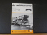 Der Modelleisenbahner 1972 Februar Trade journal for model railroaders