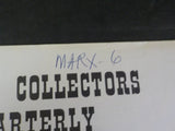 Train Collectors Quarterly Vol 9 #4 1963 October Streamline Cars Hafner Marx U&R