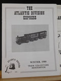Atlantic Division Express 1980 Lot of 5 Train-Town Bridges Trains chug through m