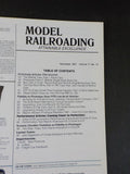 Model Railroading 1987 November Mather Cars Box cars on color ACF Hi cube center