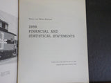 Boston & Maine Railroad 1959 127th Annual Report soft cover