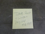 Toledo Peoria & Western Railway Company Payroll 1918-1919