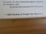 Journal of Railway Tank Cars UTC LPG Walters HO scale 5250 series