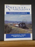 Private Varnish Issue 28 1989 Sept Oct magazine of privately owned railroad cars