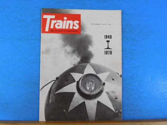 Trains Magazine 1970 November Steam over India A Curve so pronounced