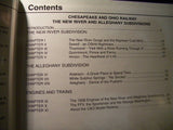 Chesapeake & Ohio Steam in Color as Modeled by Dan Zugelter Hardcover  2005
