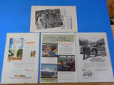 Ads Union Pacific Railroad Lot #15 Advertisements from various magazines (10)