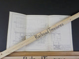 Blueprint Reading Class LOA 50-ton Cement Hopper Car #79084-79132 Blueprint #232