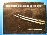 Backwoods Railroads of the West Portfolio DJ Steinheim 1963
