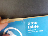Great Northern Public Timetable 1968 October 27