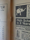 Railroad Stories Magazine 1933 September The $50,000 race