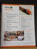 Model Railroading 1998 March Vehicle Modeler C&S DM&E DSRC CB&Q E7A ISO Containe