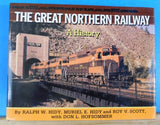 Great Northern Railway A History by Hidy, Scott & Hofsommer Dust Jacket 1988