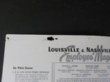 Louisville & Nashville Employee Magazine L&N 1953 October Missing Covers