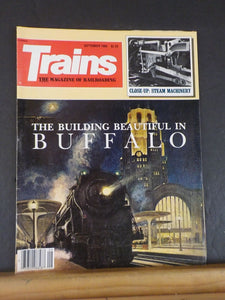 Trains Magazine 1985 September Building the beautiful in Buffalo Steam Machinery