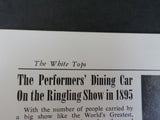 White Tops Circus Magazine 1952 September October Miller’s Performing Baby Eleph