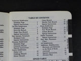 Southern Pacific Transportation Co Employee Timetable San Antonia Div #17 1985