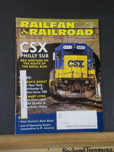 Railfan & Railroad Magazine 2012 July CSX Philly Sub Morgan's Ghost
