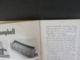 Model Trains 1961 Spring Inspection pit Bracnhline Roundhouse Water wheel mill