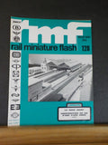 Rail Miniature Flash 128 1973 Juillet-Aout La GAre Jouef Construction en HO D'un