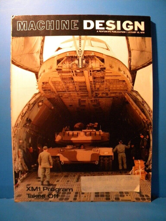 Machine Design 1978 Aug 10 XM1 Program takes off Nato Hybrid super tanks Bolted