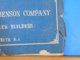 John Stephenson Company Car & Truck Builders Interurban Car Blueprints 1901