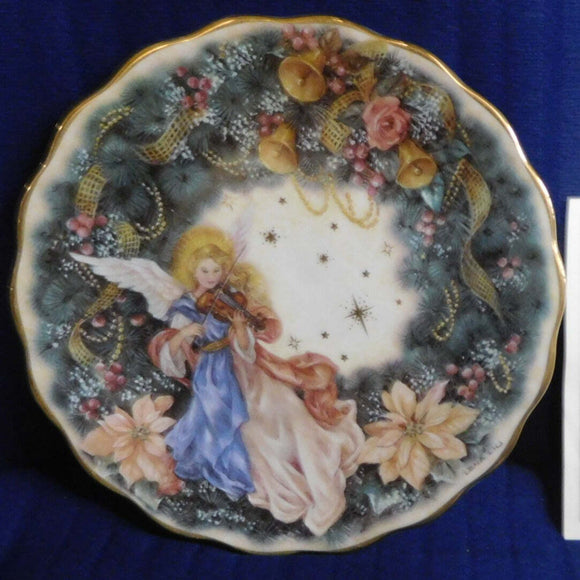Plate Lena Liu's Holiday Angels Celebration by Lena Liu
