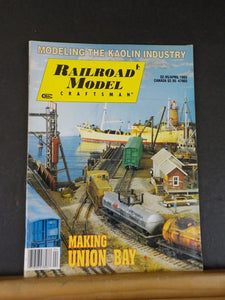 Railroad Model Craftsman Magazine 1993 April Modeling Kaolin Industry