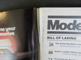 Model Railroader Magazine 1983 June Update on Washita & Santa Fe Building turnou