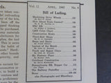 Model Railroader Magazine 1945 April Machining Drive wheels       3 hole punched
