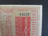 Jamestown, Westfield & Northwestern R.R. Company Ticket 1940