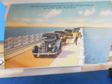 Postcard Key West FLA Souvenir Folder