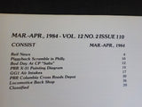 Rails Northeast 1984 March April  PRR CP Salts PRR X-31 painting diagram