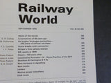 Railway World 1975 September Vol 36 No 425 Evolution of passenger rolling stock