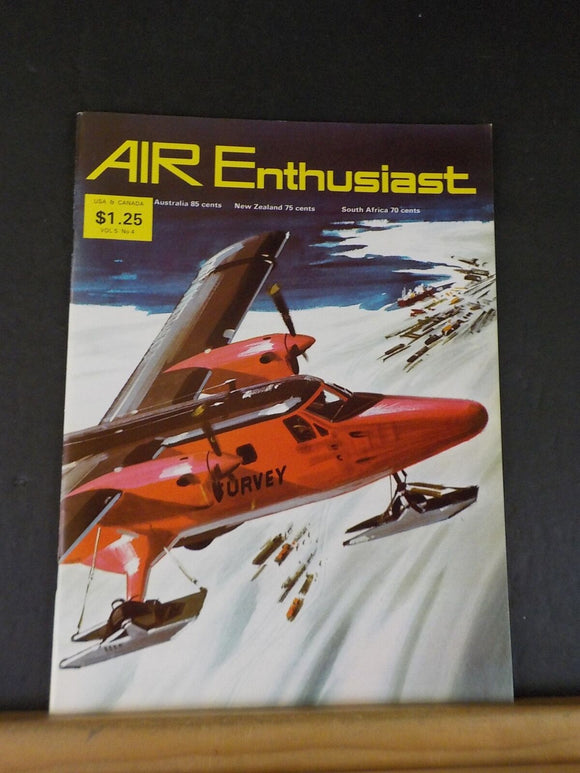 Air Enthusiast Magazine Vol 5 #4 1973 October Half a Decade and Air Defence