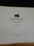 Locomotives I Have Known Hard Cover Dust jacket  1959