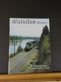 Mainline Modeler 1993 March Swamp modeling Flat car with load WM Bulkhead flat
