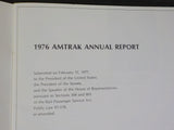 Amtrak Annual Report 1976 Financials Operations Northeast Corridor